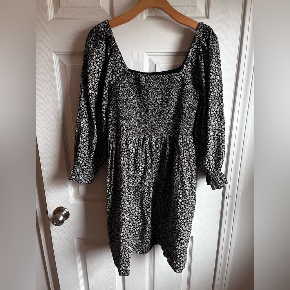 Madewell Daisy Smocked mini dress